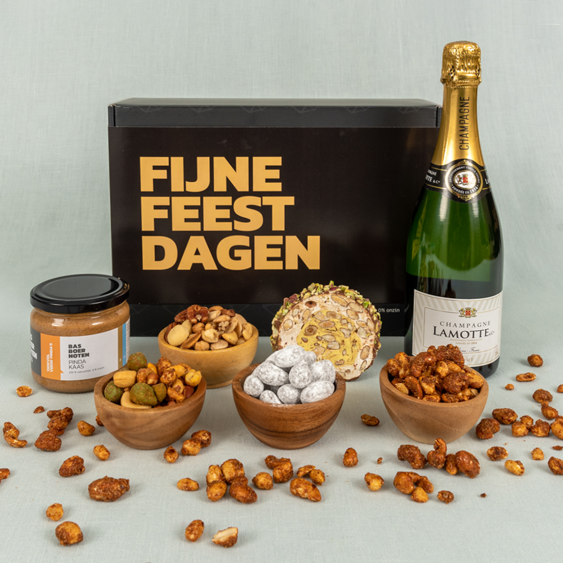 Champagne pakket Fijne Feestdagen