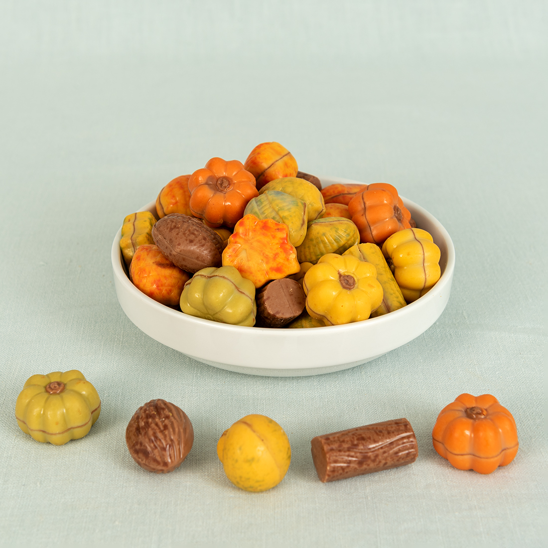 Herfst chocolade praline