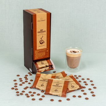 Hot chocolate Callebaut melkchocolade druppels