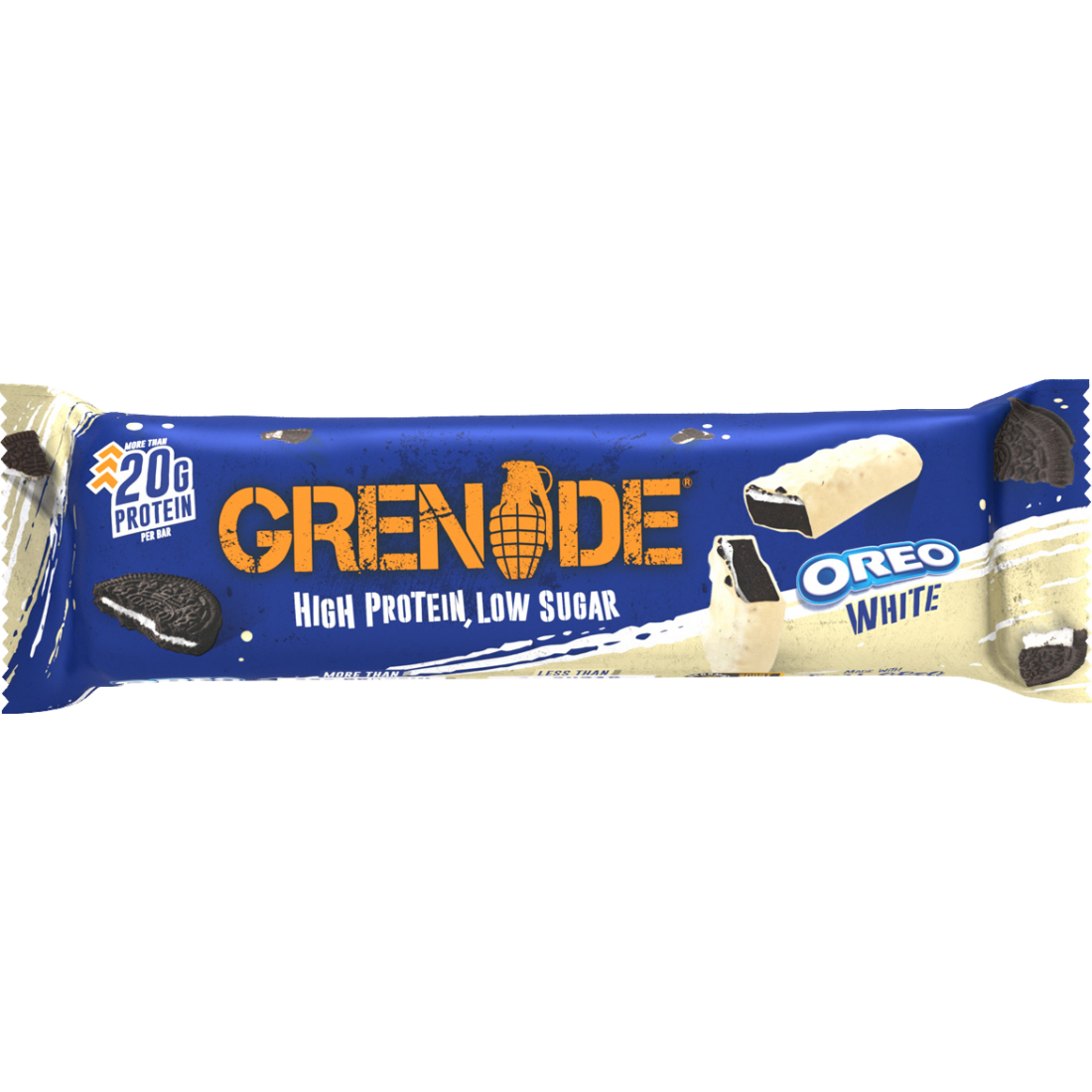 Grenade oreo witte chocoalde proteine reep