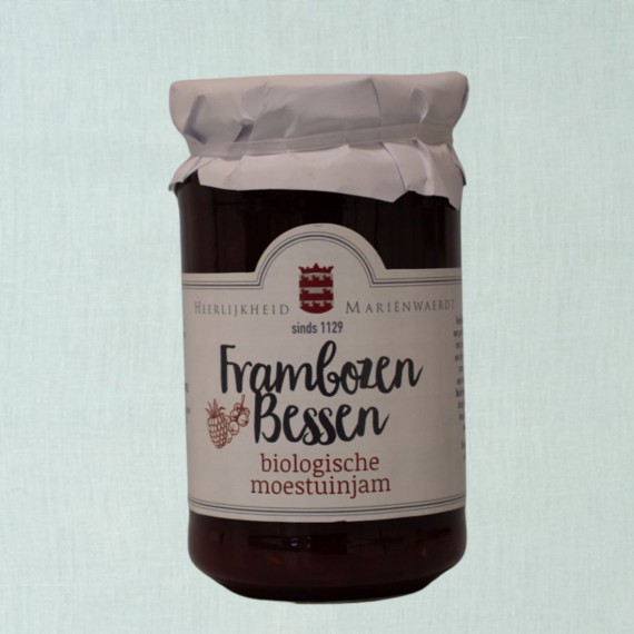 Frambozen bessen jam bio