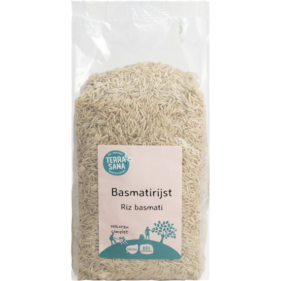 Basmati rijst volkoren biologisch 1 kg