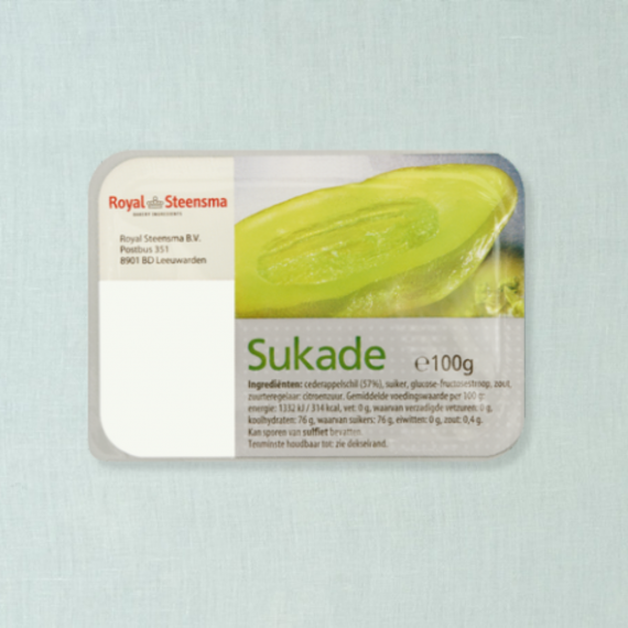 Sukade blokjes 100 gram