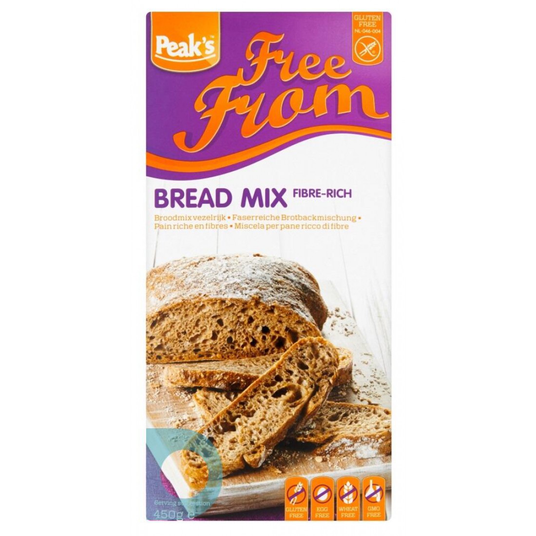 Broodmix vezelrijk glutenvrij